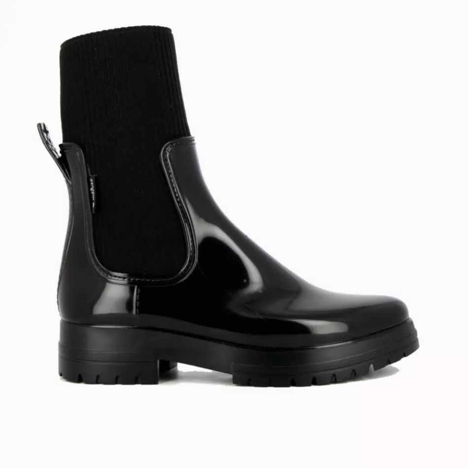 Fashion Méduse Bottines femme Jaloux Noir/Noir Meduse JalouxNoir/Noir
