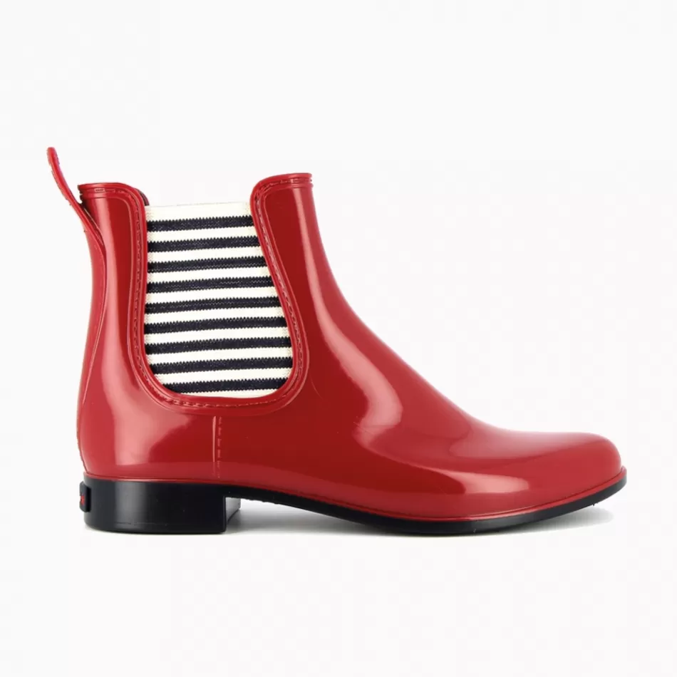 Cheap Méduse Bottines femme Japmar Rouge Foncé/Bleu nuit Meduse JapmarRougeFoncé/Bleunuit