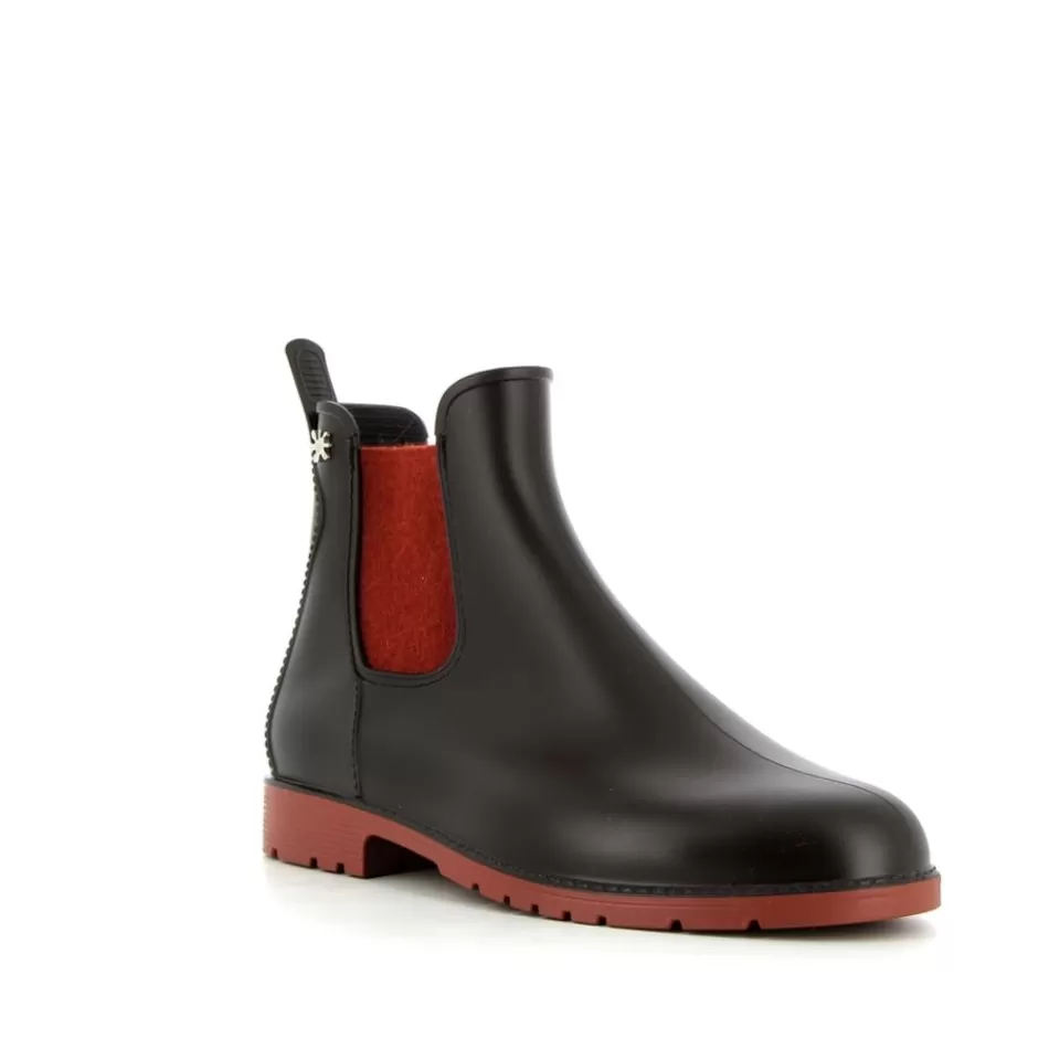 Cheap Méduse Bottines femme Jumpdrop Marron/Terracotta Meduse JumpdropMarron/Terracotta