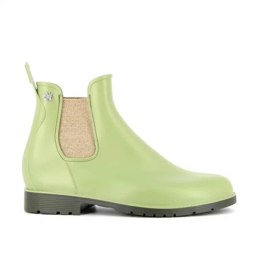 New Méduse Bottines femme Jumpland Olive/Kaki Meduse JumplandOlive/Kaki