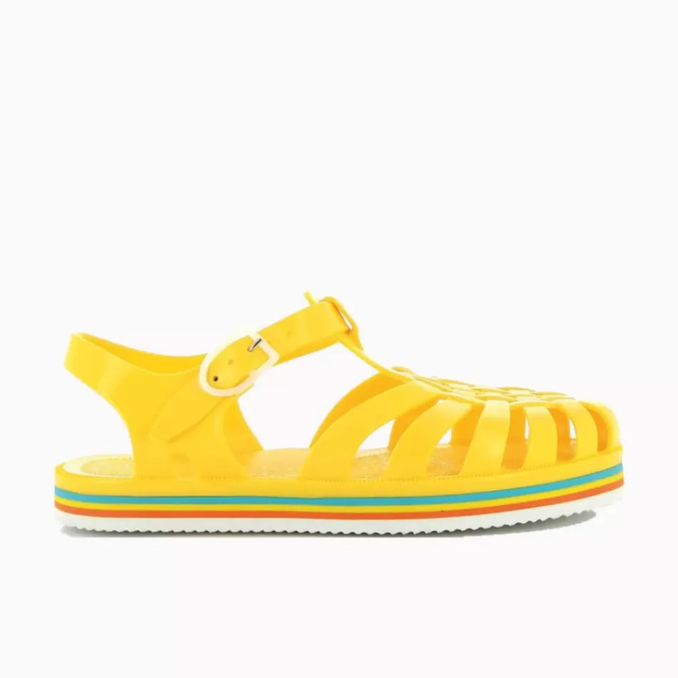 Flash Sale Méduse Sandales femme Sunset Jaune Meduse SunsetJaune