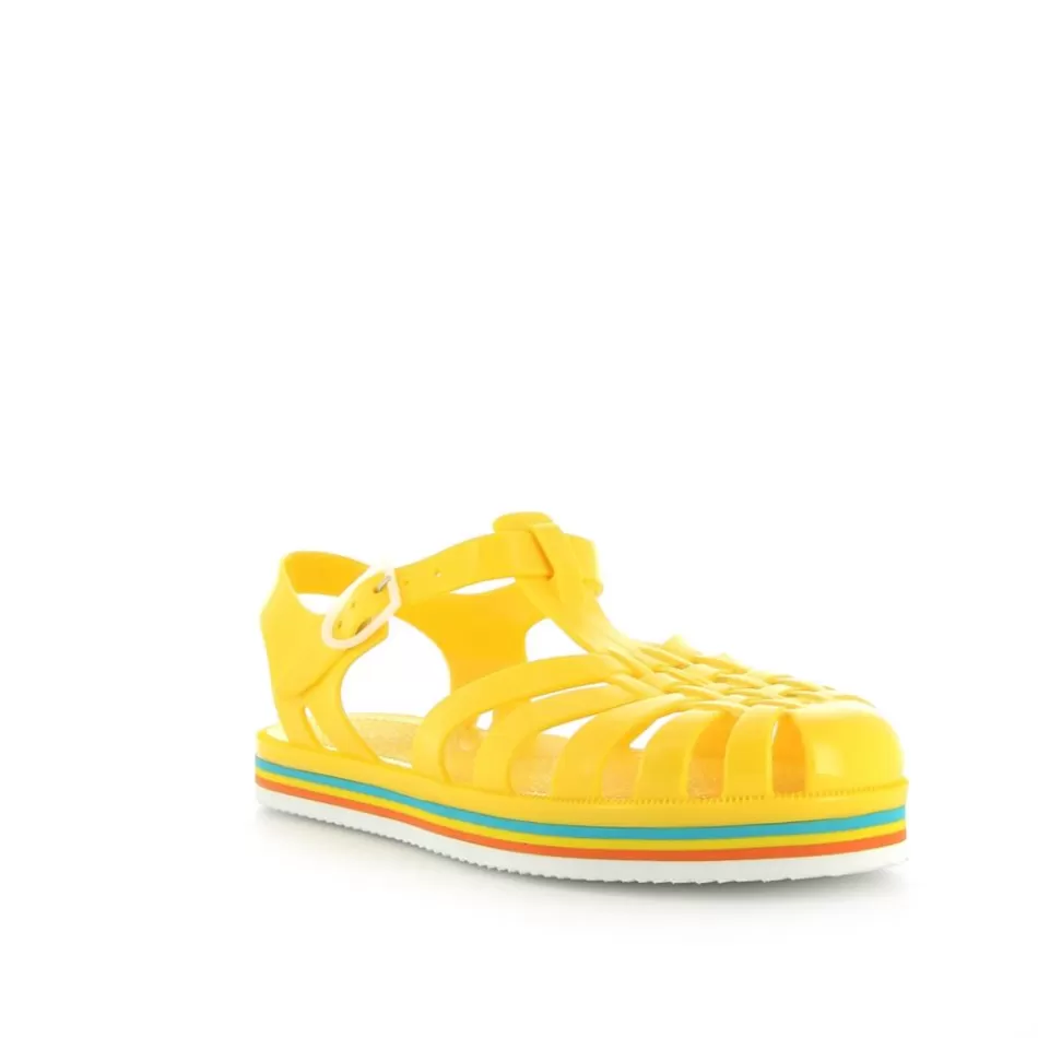 Flash Sale Méduse Sandales femme Sunset Jaune Meduse SunsetJaune